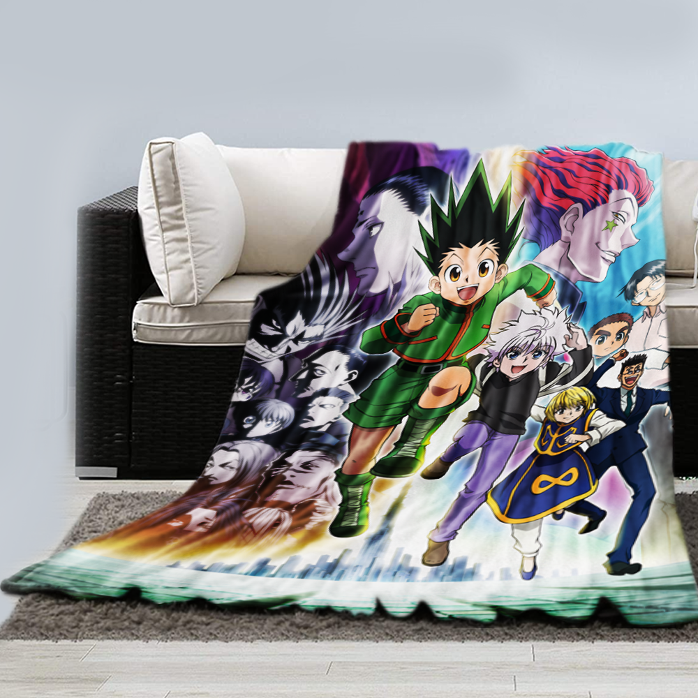  Hunter x Hunter Gon Freecss & Killua Throw Blanket 45